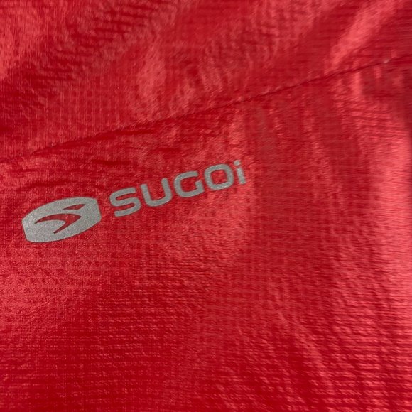 NWT Sugoi Alpha Hybrid Jacket Mens XL Chili Red Polartec - Picture 3 of 12
